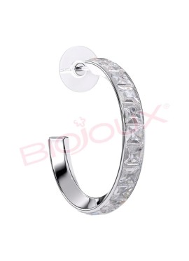 BJT337 ORECCHINO IN ACCIAIO USTICA SS