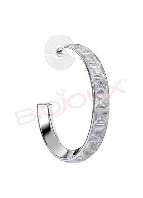 BJT337 ORECCHINO IN ACCIAIO USTICA SS