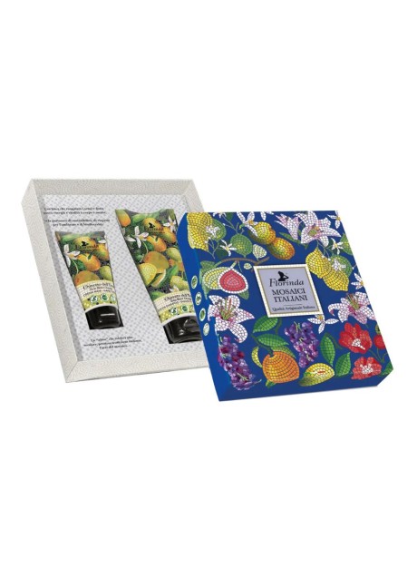 SCATOLA REGALO DOCCIA + MANI CHINOTTO DELL'ETNA MOSAICO