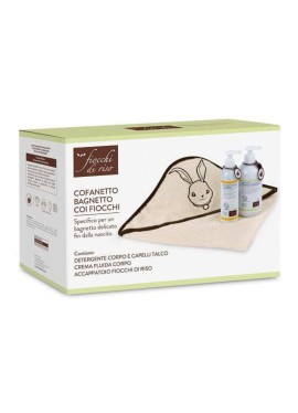 FIOCCHI DI RISO COFANETTO BAGNETTO CREMA FLUIDA CORPO 240 ML+ DETERGENTE CORPO E CAPELLI TALCO 400 ML