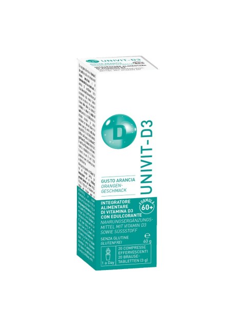 UNIVIT-D3 20 COMPRESSE EFFERVESCENTI