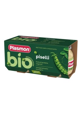 PLASMON BIO OMOGENEIZZATO PISELLI 2 PEZZI