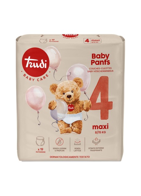 TRUDI BABY PANTS MX 8/15KG 19P