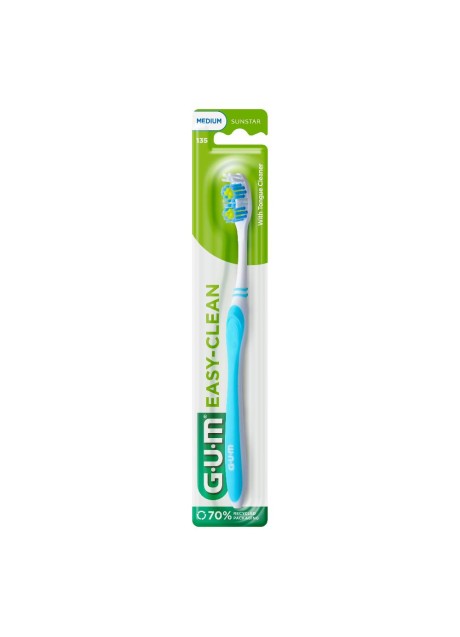 GUM EASY CLEAN TOOTHBRUSH