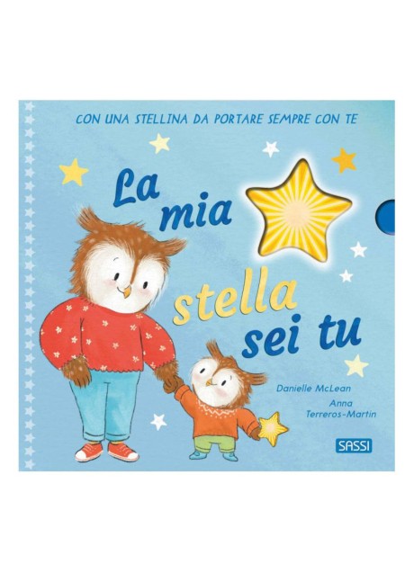 La mia stella sei tu - libro + cuoricino di legno