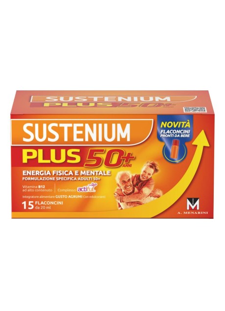 SUSTENIUM PLUS 50+ 15 FLACONCINI