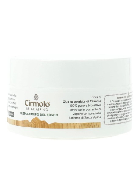 Cirmolo Crema Corpo del Bosco 200 millilitri