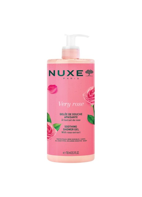 NUXE VERY ROSE SHOWER GEL 750 ML