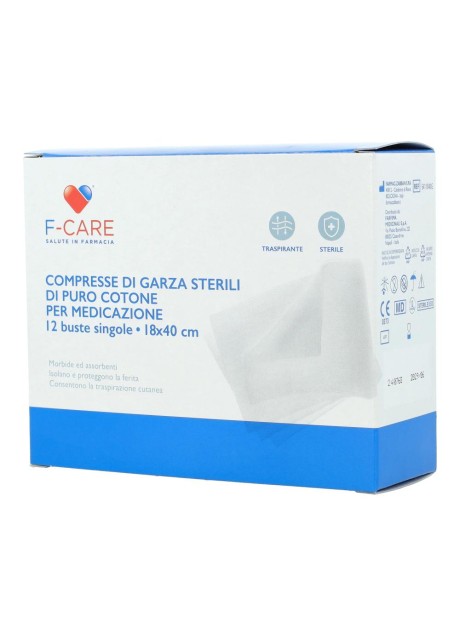 GARZA F CARE COT 18X40CM 12PZ