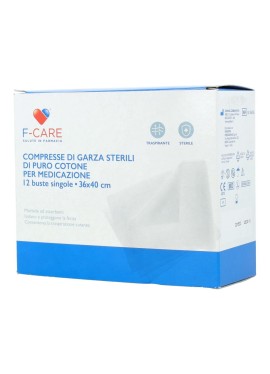 GARZA F CARE COT 36X40CM 12PZ