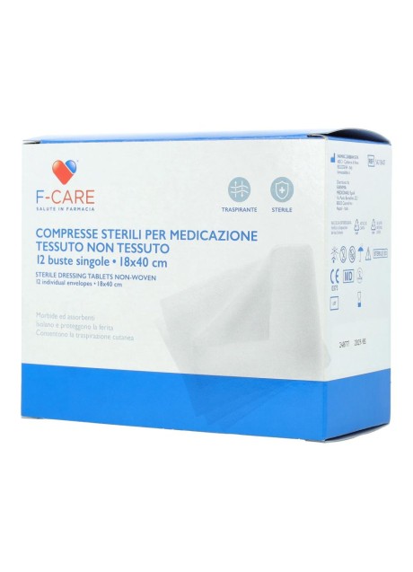 GARZA F CARE TNT 18X40CM 12PZ