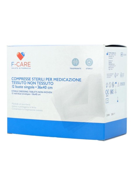 GARZA F CARE TNT 36X40CM 12PZ