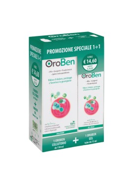 OROBEN COLLUTORIO + GEL CONFEZIONE SPECIALE 1+1