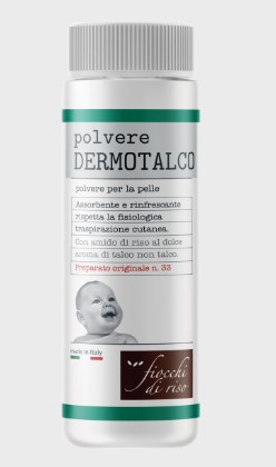 Dermotalco rinfrescante e assorbente 100 grammi - Fiocchi di riso