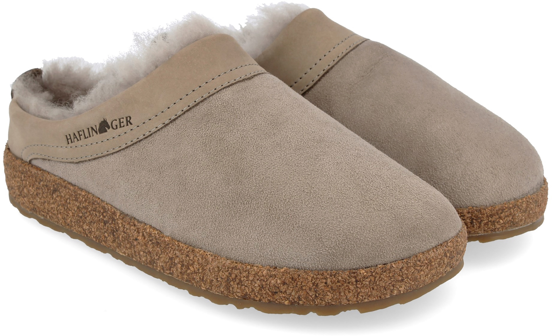 Calzatura haflinger colore sahara modello snowbird lammfell unisex- numero 38