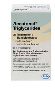 ACCUTREND TRIGLICERIDI 25STRIP
