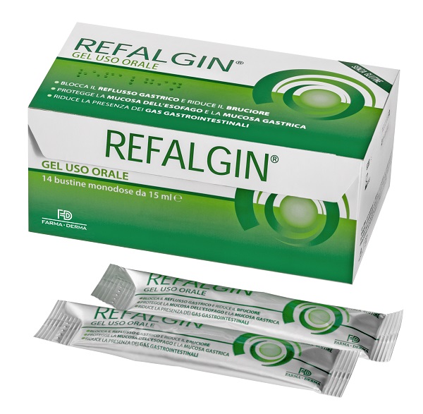 Refalgin gel orosolubile 14 buste 15 millilitri