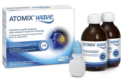 Atomix Wave - dispositivo per irrigazione rinofaringea