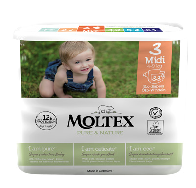 MOLTEX PURE&NATURE T3 MD 4-9KG