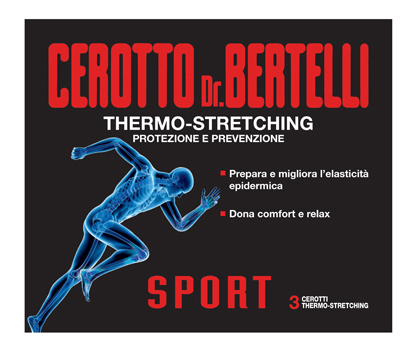 DR BERTELLI CEROTTO SPORT 3 PEZZI