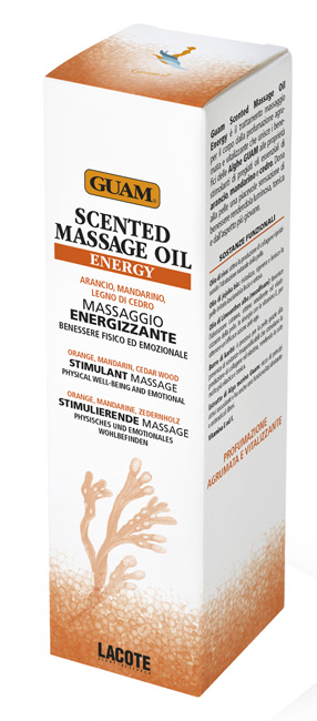 SCENTED MASSAGE OIL ENERGY