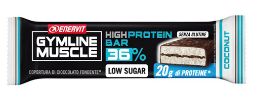 GYMLINE 20G PROTEINBAR LS COCONUT 25 PEZZI