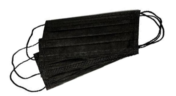 THD FACE MASK TOTAL BLACK 20PZ