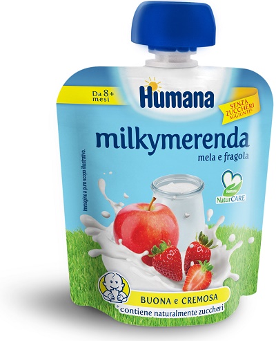 Milkymerenda mela-fragola 100 grammi