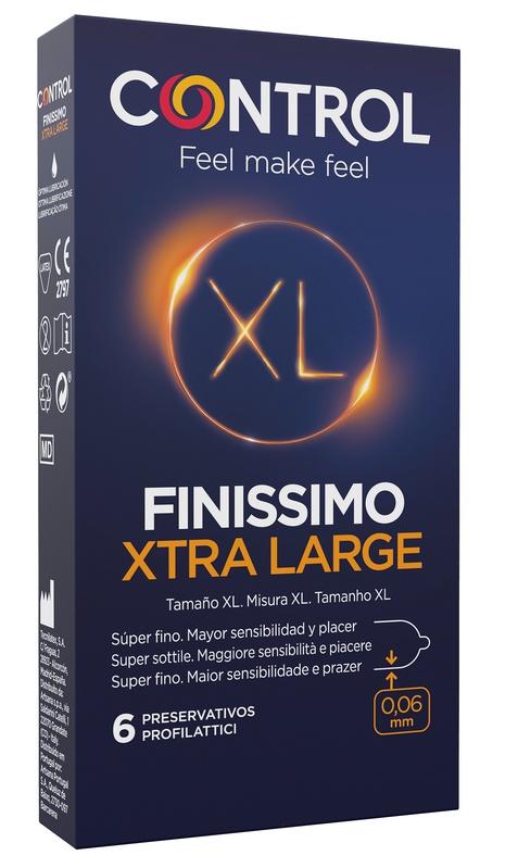 CONTROL FINISSIMO ORIG XL 6PZ