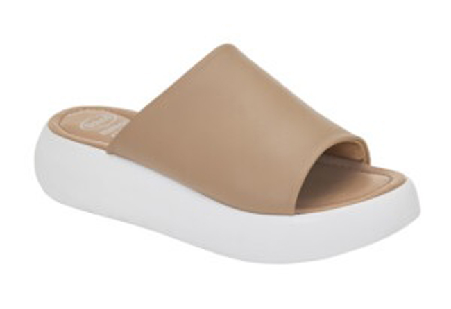 Sandalo boca band tecnologia memory beige - numero 40