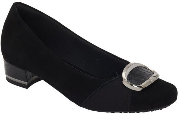 CALZATURA AURELIE ECLAT NUBUCK WOMAN BLACK NUBUCK 41