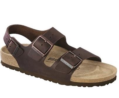BIRKENSTOCK MILANO HABANA OILED LEATHER 42