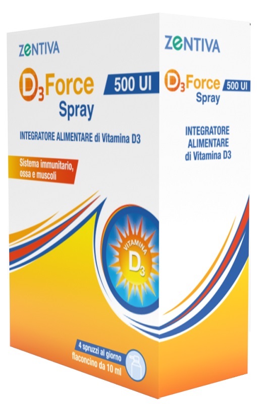 zentiva italia d3 force 500ui spray 10ml