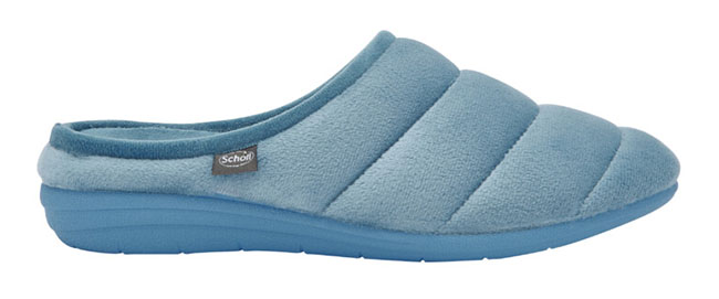 CLOUDY MICROFIBRE PANTOFOLA WOMAN LIGHT BLUE 40