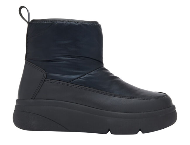 ASPEN MOON ZIP NYLON STIVALE WOMAN BLACK 39