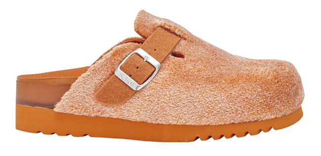 POPPY MICROFIBRE CIABATTA WOMAN ORANGE 37