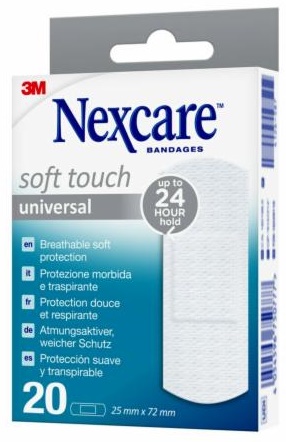 3M NEXCARE CER SOFT 25X72MM