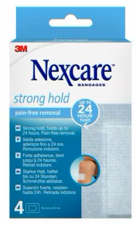 NEXCARE STRONG PADS 4PZ