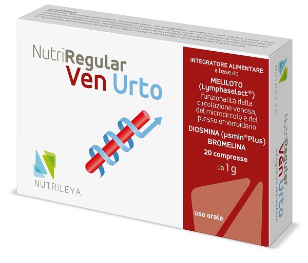 NUTRIREGULAR VEN URTO 20CPR NU