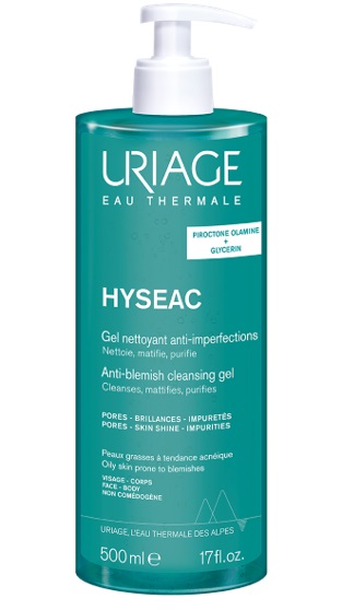 HYSEAC GEL NETTOYANT 500ML