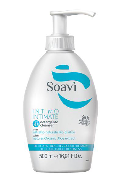 SOAVI' INTIMO DELICATO PH4,5 FLACONE CON DISPENSER 500 ML