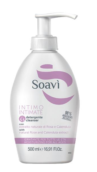 SOAVI' INTIMO IDRATANTE PH5,5 FLACONE CON DISPENSER 500 ML
