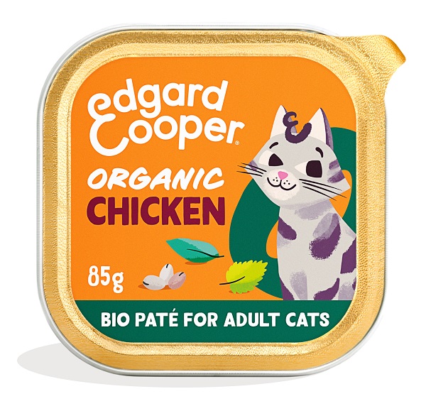 EDGARD&COOPER CAT EXPORT CUP ORGANIC CHICKEN 85 G