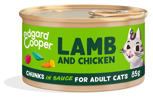 EDGARD&COOPER CAT EXPORT ADULT CHUNKS LAMB/CHICKEN 85 G