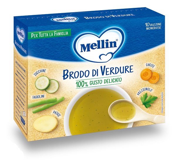 MELLIN BRODO DI VERDURE 10X8G