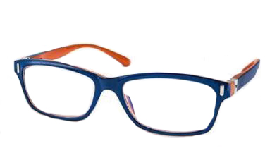 OCCHIALE STYLE BLUE/ORANGE+3,5