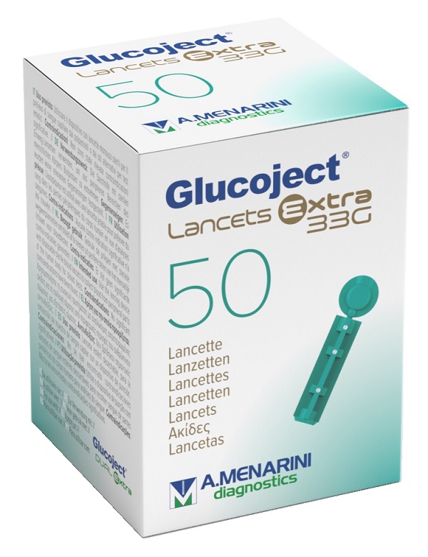 GLUCOJECT LANCETS EX G33 50PZ