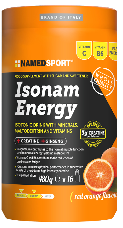 ISONAM ENERGY ORANGE 480GR N/F