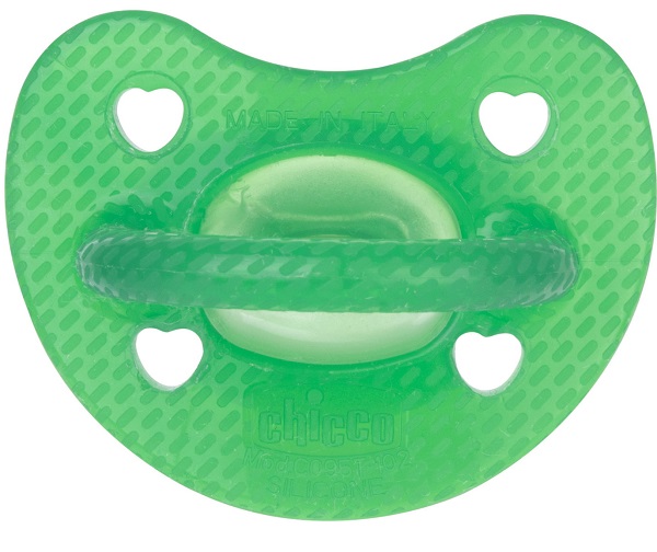 CHICCO GOMMOTTO LUXE FLUO 6-16 VERDE 1 PEZZO