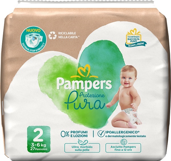 PAMPERS PROTEZIONE PURA MIN27P
